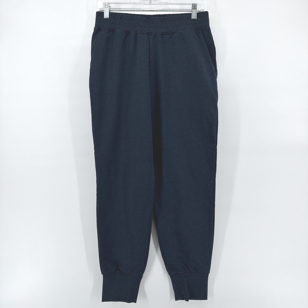 Patagonia Mahnya Fleece Joggers Navy Blue Organic Cotton Sweatpants 21973 Mens S